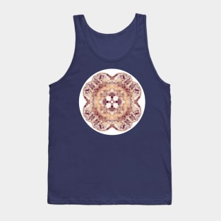 Mandala - Agatized Coral Tank Top